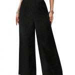 Women's Loose Fit Trousers | WoBlack