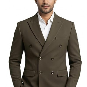 Men's Double-Breasted Blazer