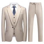Men's Suit Business Wedding Slim Fit One-Button Tuxedo Suits
