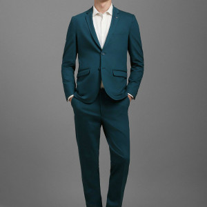 Single-Breasted Two-Piece Formal Suit