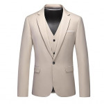 Men's Suit Business Wedding Slim Fit One-Button Tuxedo Suits