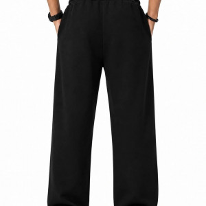 Men Relaxed Easy Wash Trousers
