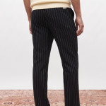Men Striped Casual Trouser