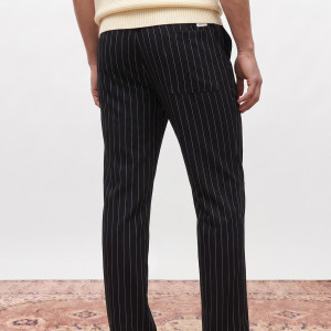 Men Striped Casual Trouser