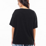 Women's Cotton Oversized Fit Half Sleeve Round Neck T-Shirt