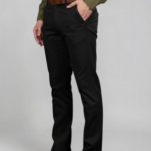 Men Relaxed Pleated Trousers