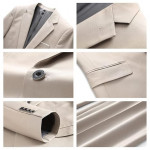 Men's Suit Business Wedding Slim Fit One-Button Tuxedo Suits