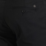 Mid-Rise Cotton Formal Trousers