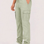 Men Pista Green Cargo Trousers