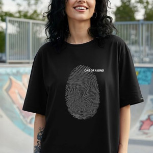 Women's Cotton Oversized Fit Half Sleeve Round Neck T-Shirt