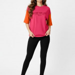 Half Sleeve Cottonblend Oversized Tshirt